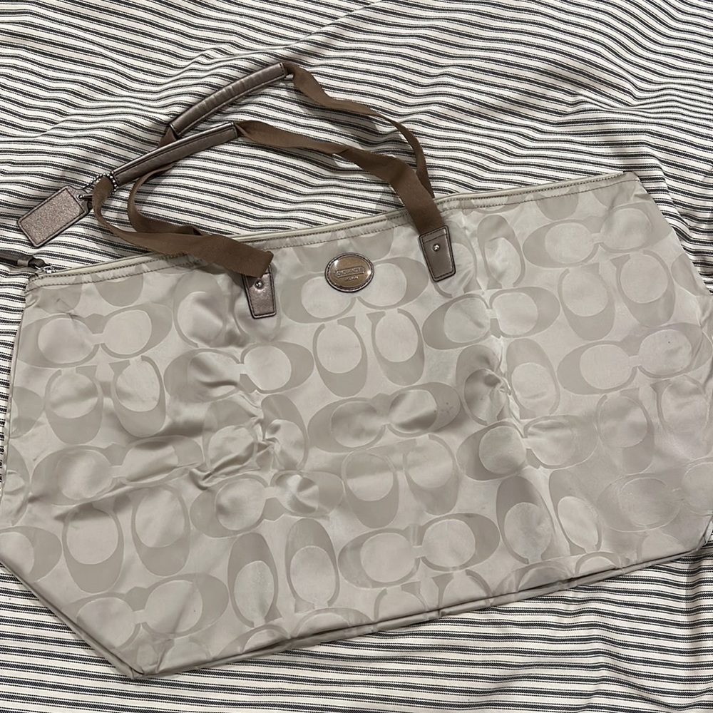 Coach Getaway Signature Nylon travel bag